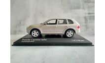 Minichamps PORSCHE CAYENNE TURBO - 2002 - BEIGE METALLIC L.E. 2208 pcs., масштабная модель, scale43