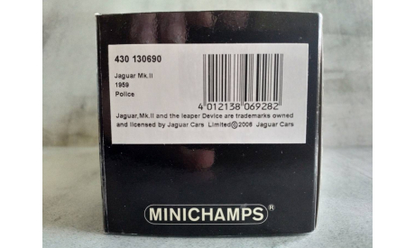 Minichamps JAGUAR MK II - 1959 - ´POLICE´ L.E. 2016 pcs., масштабная модель, scale43