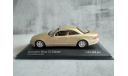 Minichamps MERCEDES-BENZ CL-CLASS COUPE (C215) - 1999 - GOLD L.E. 1008 pcs., масштабная модель, scale43