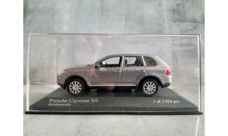 Minichamps PORSCHE CAYENNE V6 - 2002 - GREY METALLIC L.E. 3024 pcs., масштабная модель, scale43