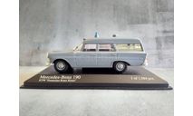 Minichamps MERCEDES-BENZ 190 (W110) – 1961 – KRANKENWAGEN – ‘DEUTSCHES ROTES KREUZ’ L.E. 1584 pcs., масштабная модель, scale43