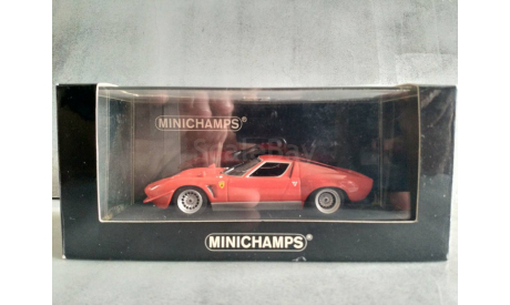Minichamps LAMBORGHINI JOTA - 1970 - RED L.E. 6960 pcs., масштабная модель, scale43