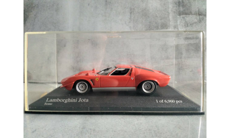 Minichamps LAMBORGHINI JOTA - 1970 - RED L.E. 6960 pcs., масштабная модель, scale43