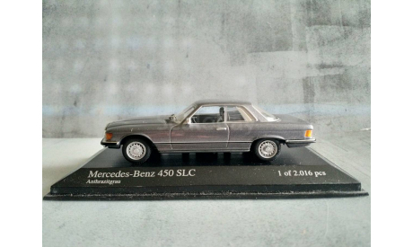 Minichamps MERCEDES-BENZ 450 SLC - 1974 - GREY METALLIC L.E. 2016 pcs., масштабная модель, scale43