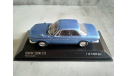 Minichamps BMW 2000 CS COUPE - 1967 - LIGHT BLUE METALLIC L.E. 3024 pcs., масштабная модель, scale43