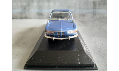 Minichamps BMW 2000 CS COUPE - 1967 - LIGHT BLUE METALLIC L.E. 3024 pcs., масштабная модель, scale43