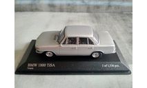 Minichamps BMW 1800 TISA - 1965 - SILVER L.E. 1536 pcs., масштабная модель, scale43