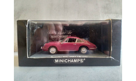 Minichamps PORSCHE 911 - 1964 - PURPLE L.E. 999 pcs., масштабная модель, scale43