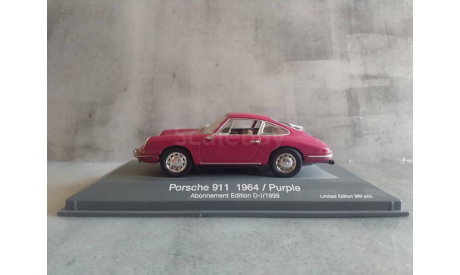 Minichamps PORSCHE 911 - 1964 - PURPLE L.E. 999 pcs., масштабная модель, scale43