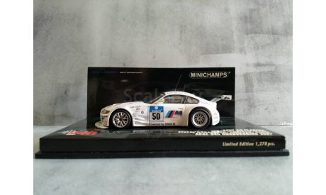 Minichamps BMW Z4 M COUPE - SCHUBERT MOTORSPORT – HÜRTGEN/STUCK/STUCK/GOERANSSON – CLASS WINNERS ADAC 24H 2007 L.E. 1278 pcs., масштабная модель, 1:43, 1/43