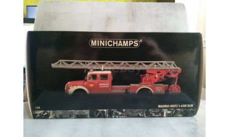 Minichamps MAGIRUS-DEUTZ S 6500 – DL30 – ‘BOMBEIROS ALBUFEIRA’, масштабная модель, scale43