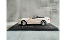 Minichamps MERCEDES-BENZ SL (R230) – 2008 – WHITE L.E. 1008 pcs., масштабная модель, scale43