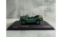 Minichamps PORSCHE 597 JAGDWAGEN - 1954 - GREEN L.E. 750 pcs.