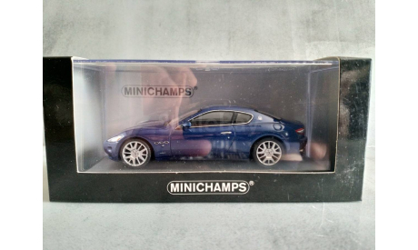 Minichamps MASERATI GRANTURISMO - 2008 - BLUE METALLIC L.E. 1824 pcs., масштабная модель, scale43