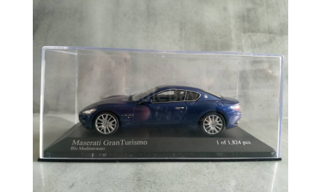 Minichamps MASERATI GRANTURISMO - 2008 - BLUE METALLIC L.E. 1824 pcs., масштабная модель, scale43