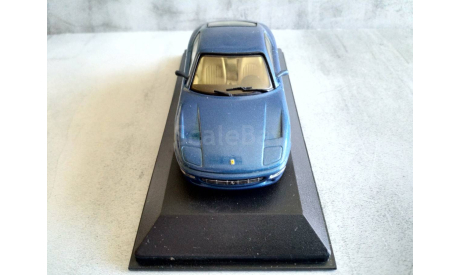 Minichamps FERRARI 456 GT 2+2 - 1992 - DARK BLUE, масштабная модель, scale43