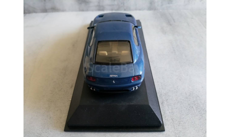 Minichamps FERRARI 456 GT 2+2 - 1992 - DARK BLUE, масштабная модель, scale43