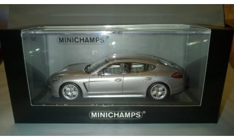 Minichamps PORSCHE PANAMERA S HYBRID - 2011 - SILVER METALLIC L.E. 1008 pcs., масштабная модель, scale43