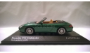 Minichamps PORSCHE 911 CABRIOLET - 2001 - GREEN METALLIC L.E. 2016 pcs., масштабная модель, 1:43, 1/43