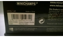 Minichamps DALLARA MUGEN HONDA F301 - TAKUMA SATO - WINNER - F3 2001 MACAU L.E. 3648 pcs. TS COLLECTION NO.7., масштабная модель, 1:43, 1/43