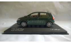 Minichamps VOLKSWAGEN GOLF PLUS - 2004 - DARK GREEN METALLIC L.E. 1008 pcs.