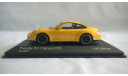 Minichamps PORSCHE 911 GTS (997 II) - 2011 - YELLOW L.E. 2016 pcs., масштабная модель, 1:43, 1/43