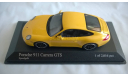 Minichamps PORSCHE 911 GTS (997 II) - 2011 - YELLOW L.E. 2016 pcs., масштабная модель, 1:43, 1/43