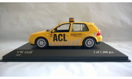 Minichamps VOLKSWAGEN GOLF - 1997 - ‚AUTOMOBIL CLUB LUXEMBURG‘ L.E. 1200 pcs., масштабная модель, scale43