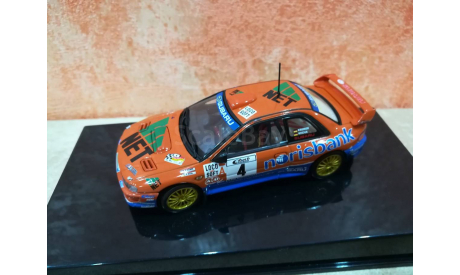 Subaru Impreza 2000 Rally German Autoart, масштабная модель, 1:43, 1/43