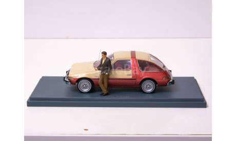 NEO AMC Pacer cream/red met 1975, масштабная модель, Neo Scale Models, scale43