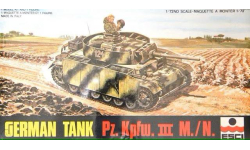 Средний Танк German Tank Pz.Kpfw.III M/N ESCI 1/72 Как некомплект возможен обмен