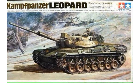 Основной Боевой Танк Kampfpanzer Leopard 1 Tamiya 1/35 Как некомплект. возможен обмен, масштабные модели бронетехники, scale35