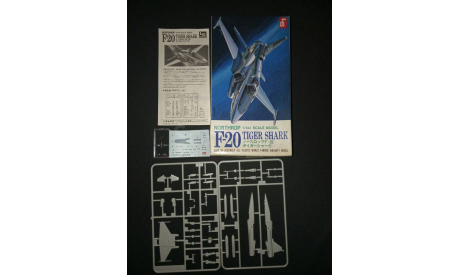 Истребитель LS Model Kit F - 20 Tiger Shark 1/144, сборные модели авиации, 1:144