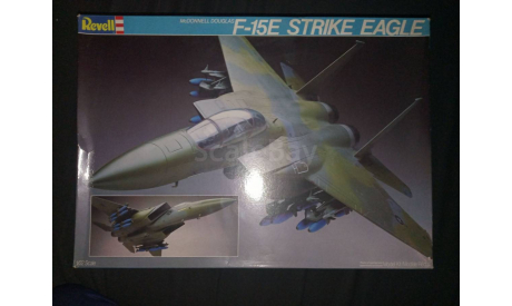 Истребитель - бомбардировщик F-15 Strike Eagle Revell 1/32 некомплект., масштабные модели авиации, 1:32