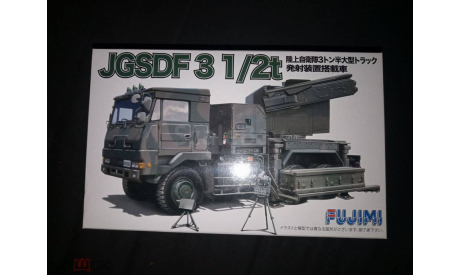 JGSDF 3 72M-11 1/2t Fujimi 1/72, сборные модели артиллерии, scale72