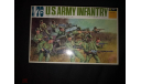 U.S. Army Infantry Fujimi 1/76, миниатюры, фигуры, scale0