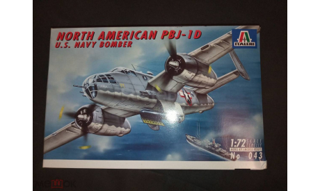 North American PBJ - 1D U.S. Navy Bomber Italeri 1/72, сборные модели авиации, scale72
