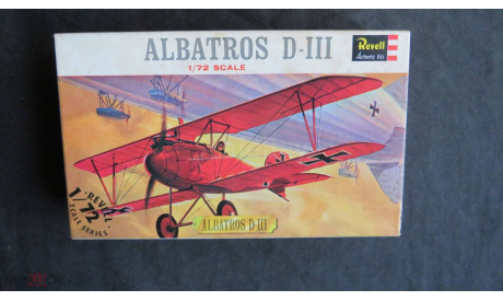 Albatros D.III Revell 1/72, сборные модели авиации, scale72