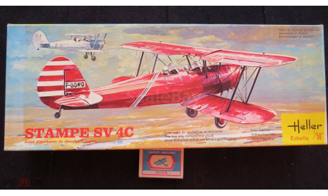SV 4C Heller 1/50, сборные модели авиации, scale50