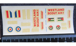 Декаль Westland Scout A.H.1 Airfix 1/72 436