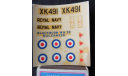 Декаль Buccaneer Airfix повреждена 1/72, фототравление, декали, краски, материалы, scale72