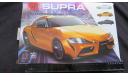 Toyota GR Supra Peanuts Club с радиопультом L-190mm w - 80mm 1/24 метал возможен обмен, масштабная модель, scale24