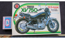 Мотоцикл Yamaha XV 750 U.S. Type Kawai 1/20 Пакеты с деталями не открывались. возможен обмен