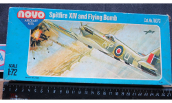 Истребитель Spitfire 14 and Flying Bomb F194 Novo 1/72 Коробка повреждена. возможен обмен
