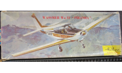 Коробка Wassmer Wa 81 “Piranha” Heller 1/50 Повреждена  Только коробка!