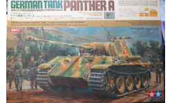 Средний танк Panther PanzerKampfwagen 5 Sd.kfz.171 Aust.A Tamiya 56601 1/25 Огромная коробка! Два мотора, управление. Редкость. возможен обмен