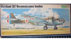 Бомбардировщик Martin 167 “Maryland” Reconnaissance Bomber F241 Frog 1/72. Пакет с деталями не открывался. возможен обмен