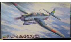 Палубный Бомбардировщик Aichi B7A2 Attack Bomber Ryusei Kai (Grace) Hasegawa 1/48 Потемневшая инструкция. возможен обмен