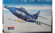 Палубный истребитель Grumman F9F Panther Monogram 5456 1/48 В плёнке возможен обмен, масштабные модели авиации, scale72