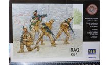 Миниатюра Американские пехотинцы в Ираке Iraq Kit 1 Master Box 1’/35 Пакет с деталями не открывался.  возможен обмен, фигурка, scale35